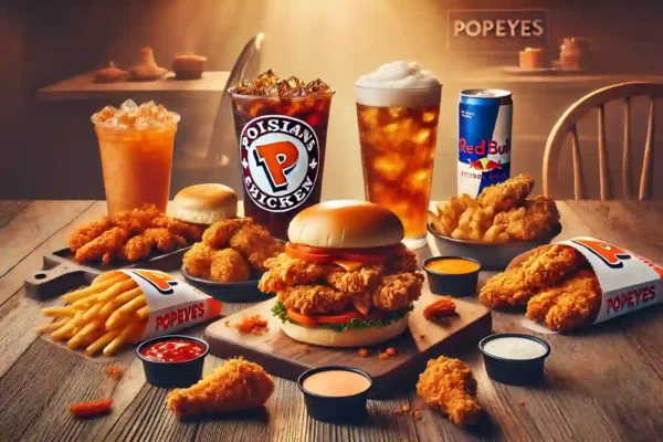 Popeyes Menu prices calories and ingredients