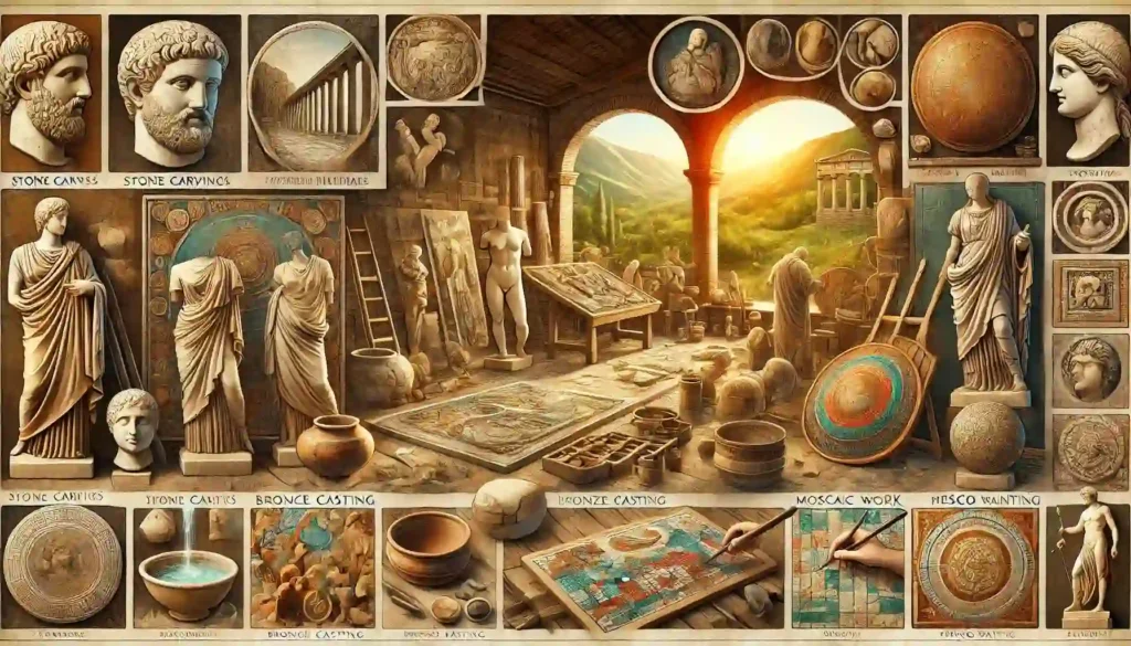 Techniques and Materials in Ancient Artz